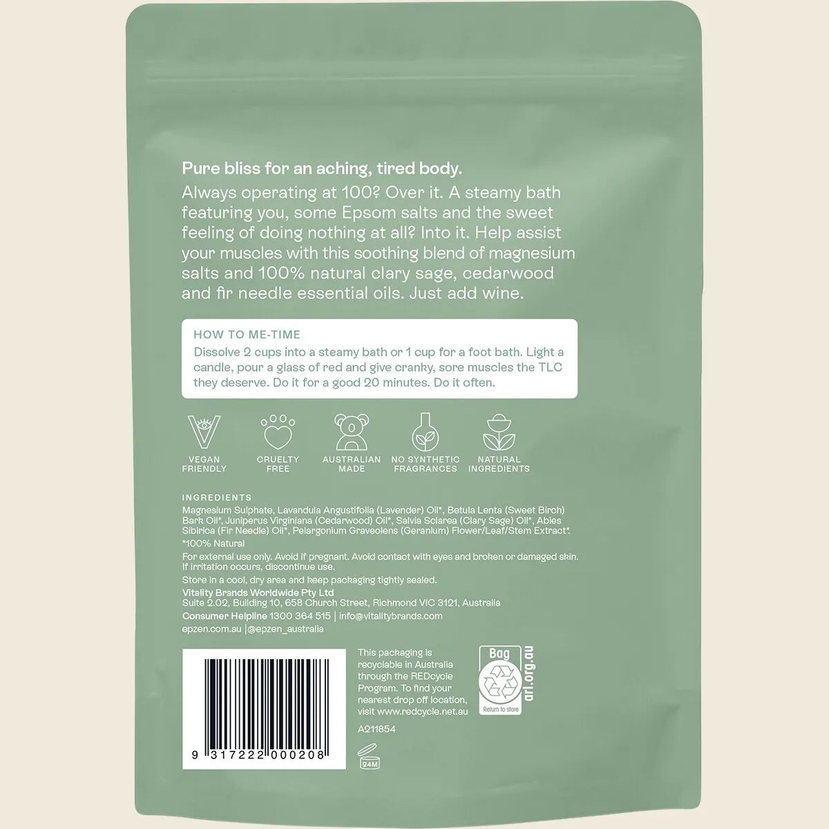 Epzen soothe salts