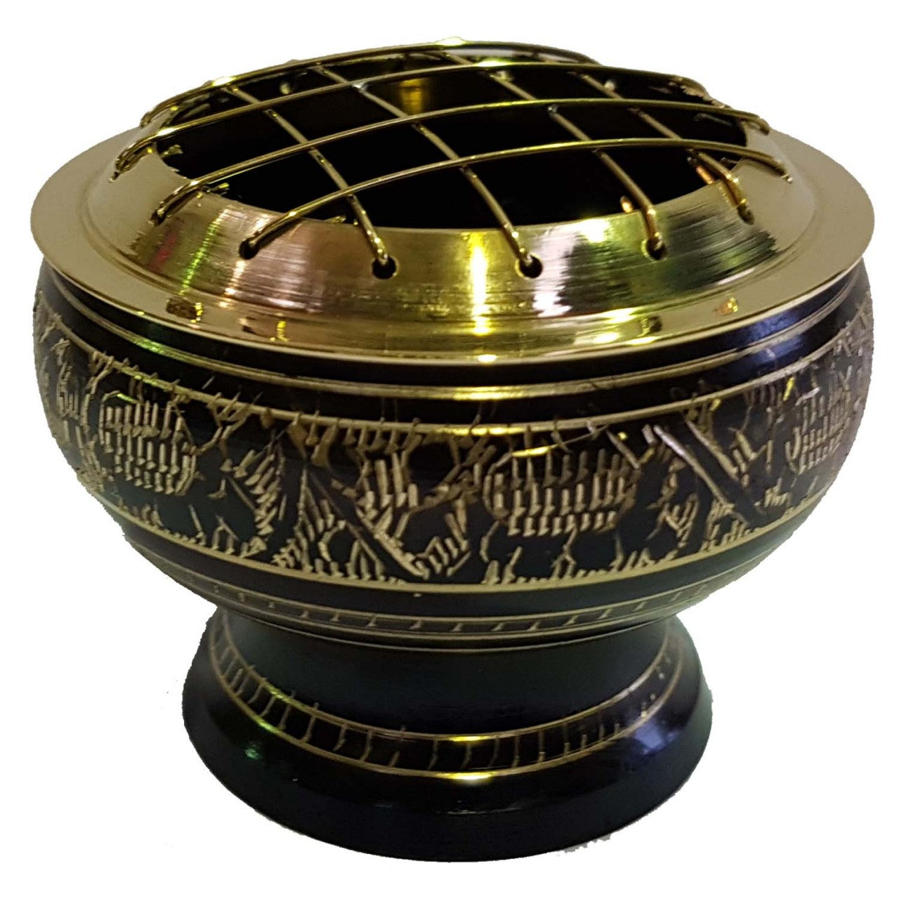 6cm Black Charcoal Burner