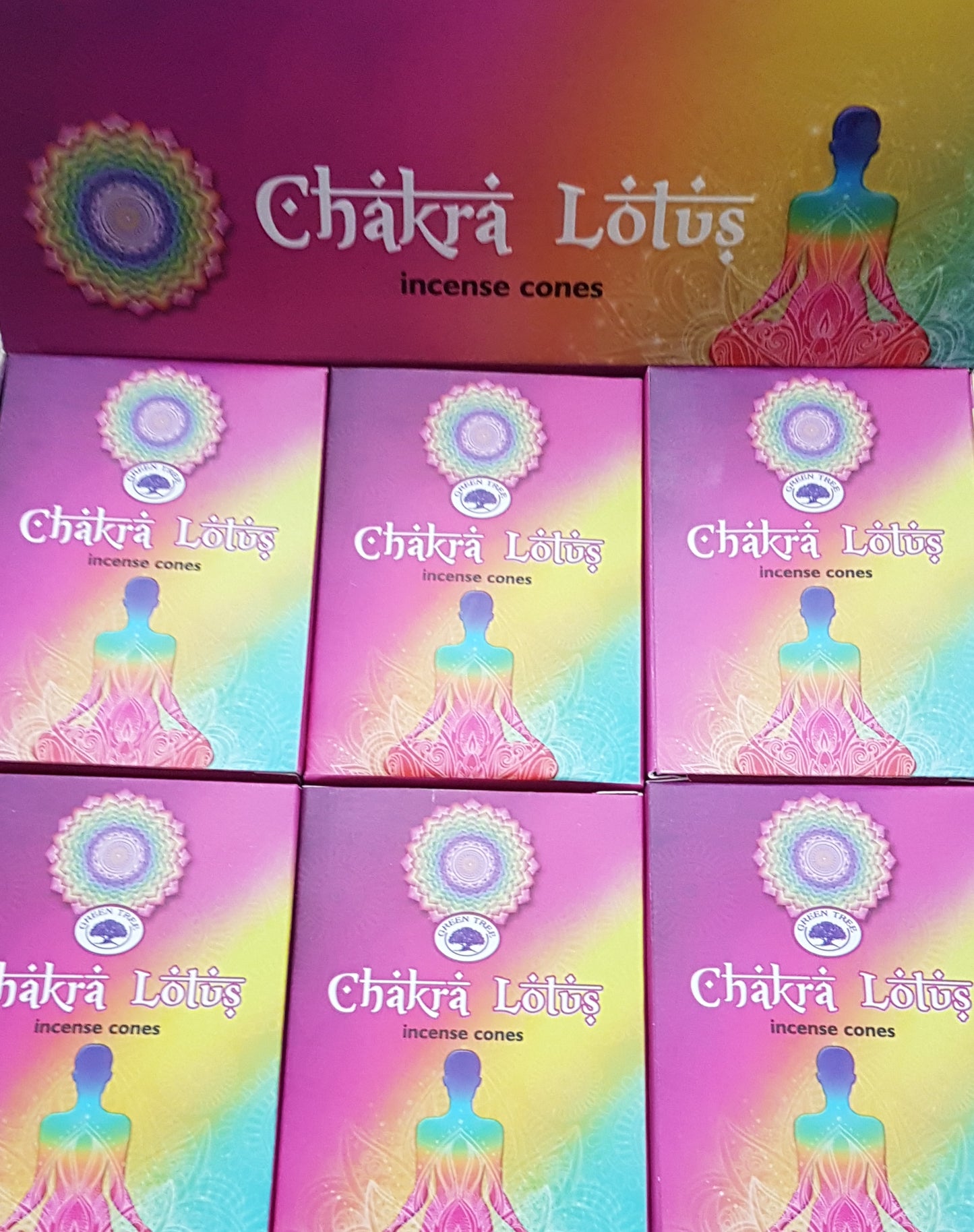 Green Chakra Lotus Cones