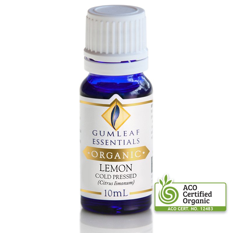 Organic Lemon Cold Pressed Essential Oil